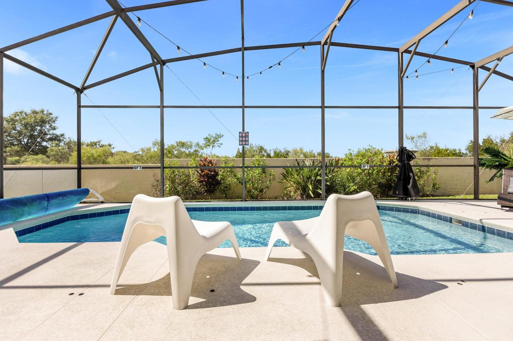 Luxury 4Br Home - Private Pool Bbq - Near Disney Kissimmee Esterno foto