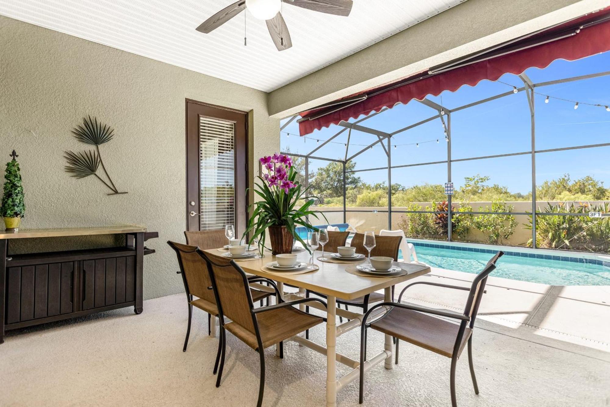 Luxury 4Br Home - Private Pool Bbq - Near Disney Kissimmee Esterno foto